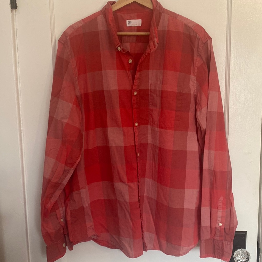 Gap Untucked Fit Button Shirt